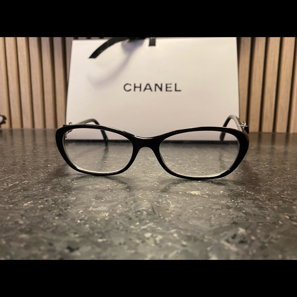 Chanel Eye Glasses Black